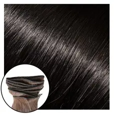 Babe Machine Sewn Weft Hair Extensions #1 Betty 18"